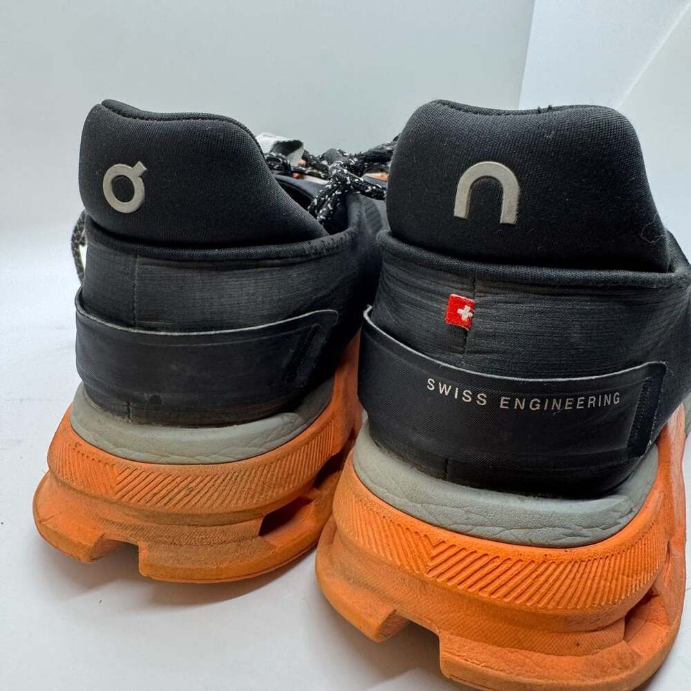 On Running Men's Cloudnova Flux Sneakers Black / Flame Size US 11.5 - Picture 4 of 6